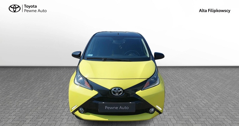 Toyota Aygo cena 43900 przebieg: 81570, rok produkcji 2017 z Rawicz małe 326